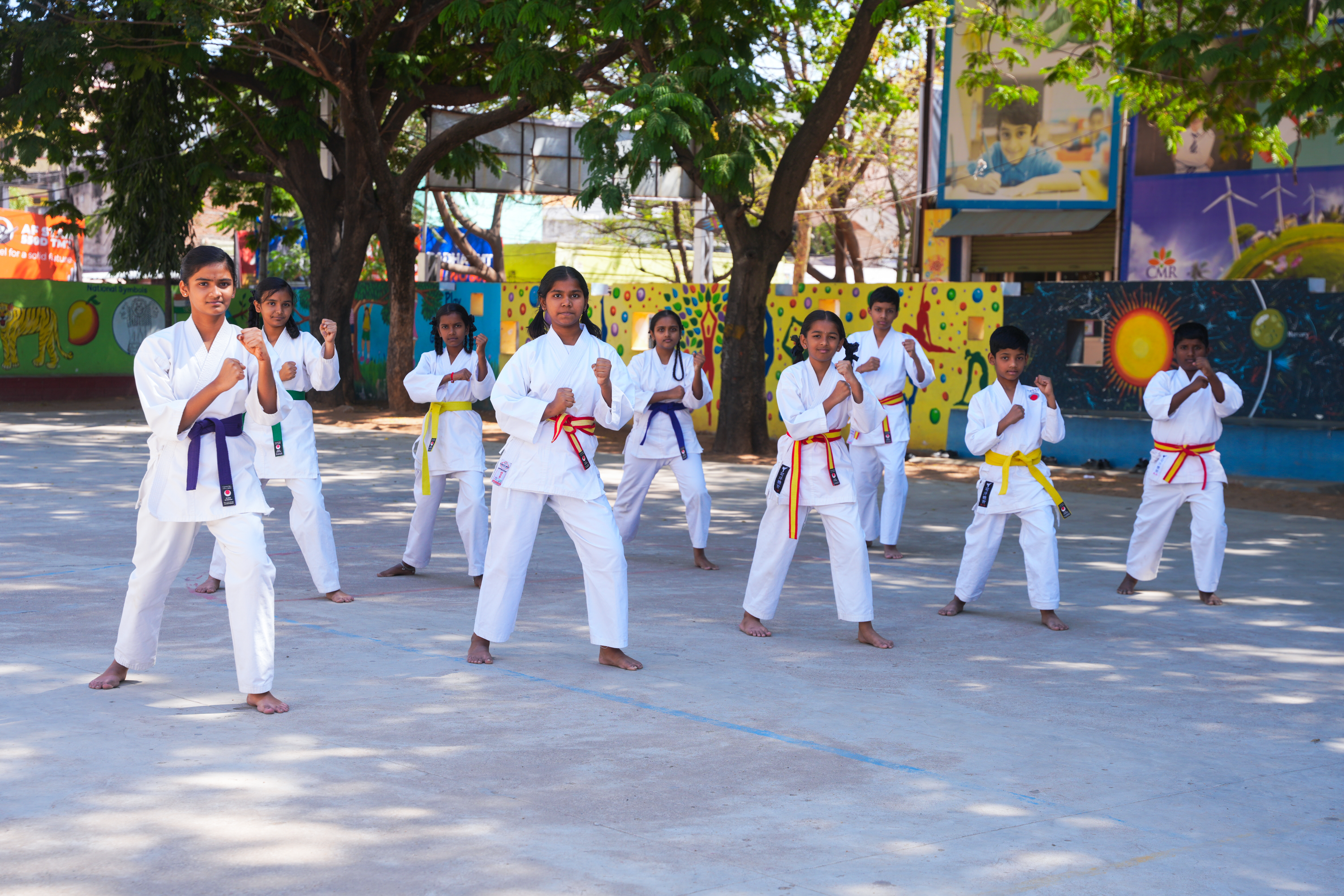 CMR School Students